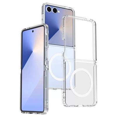 Galaxy Z Flip 7 Kılıf Kamera Korumalı M-safe Sert PC Zore Porto Kapak