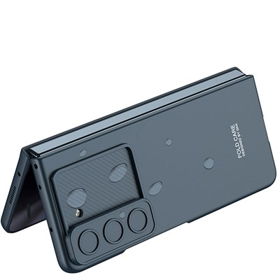 Galaxy Z Fold 5 Kılıf Zore Kıpta Sürgülü Kapak