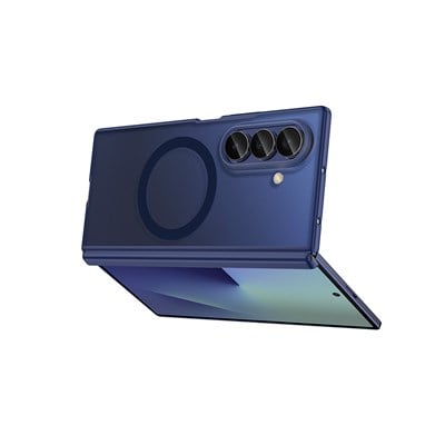 Galaxy Z Fold 7 Kılıf M-safe Şarj Özellikli Arkası Mat Sert PC Wlons Vena Kapak
