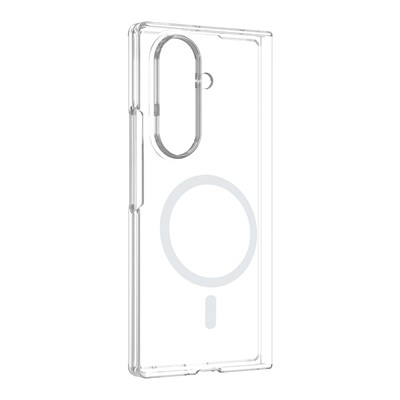 Galaxy Z Fold 8 Ultra Kamera Korumalı M-Safe Şarj Özellikli Şeffaf Zore London Sert PC Kapak