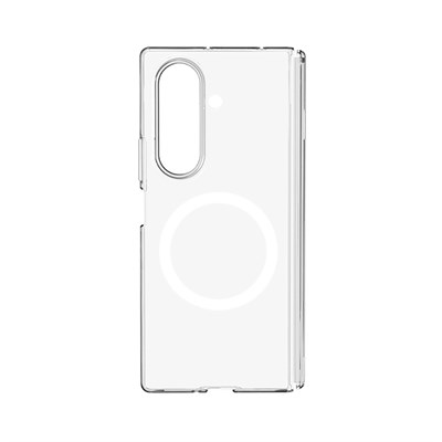 Galaxy Z Fold 8 Ultra Kılıf M-safe Şarj Özellikli Transparan Sert PC Wlons Pita Kapak