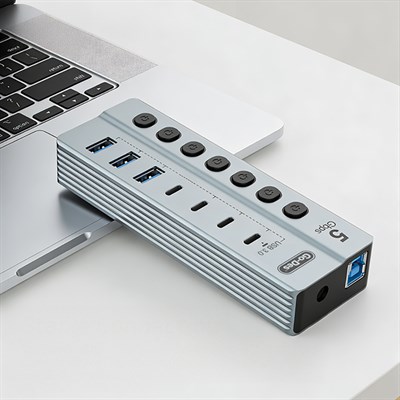 Go Des GD-9212 7 in 1 Çoklu Type-C ve USB Hub