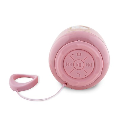 Hello Kitty Renk Geçişli Elektroplating Logolu Parmak Tutamaçlı Mini Bluetooth Speaker