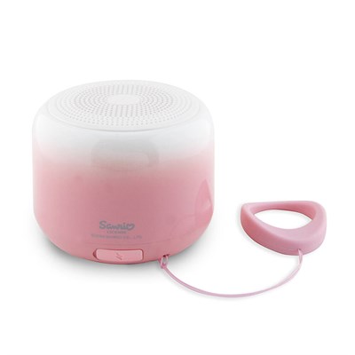 Hello Kitty Renk Geçişli Elektroplating Logolu Parmak Tutamaçlı Mini Bluetooth Speaker