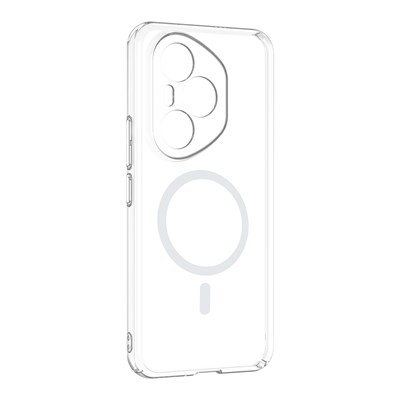 Honor 400 Pro Kamera Korumalı M-Safe Şarj Özellikli Şeffaf Zore London Silikon Kapak