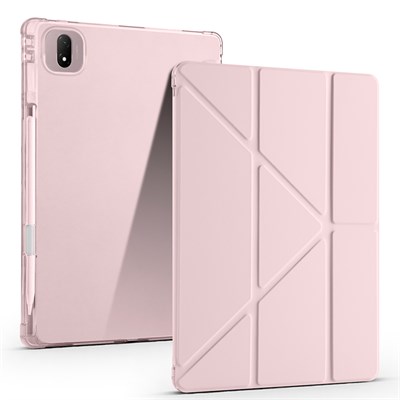 Honor MagicPad 2 Kılıf Zore Tri Folding Kalem Bölmeli Standlı Kılıf