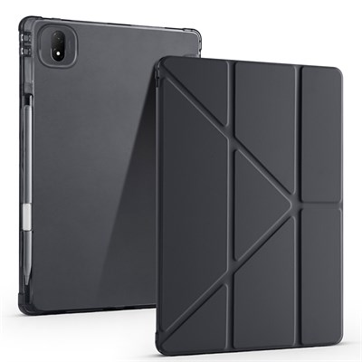 Honor MagicPad 2 Kılıf Zore Tri Folding Kalem Bölmeli Standlı Kılıf