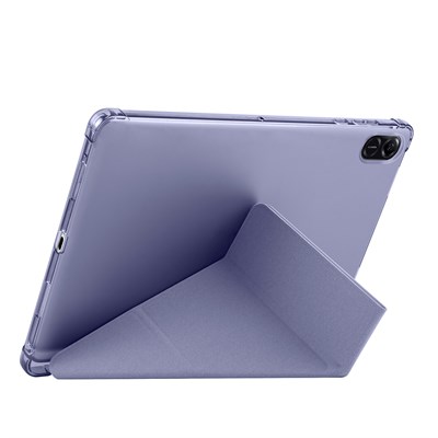 Honor Pad X8A Kılıf Zore Tri Folding Kalem Bölmeli Standlı Kılıf