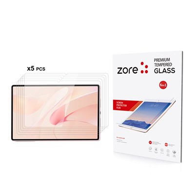 Huawei MatePad 12X Zore 5in1 Tablet Temperli Cam Ekran Koruyucu