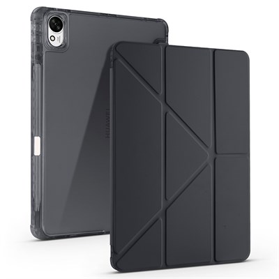 Huawei Matepad 11.5 2025 Kılıf Zore Tri Folding Kalem Bölmeli Standlı Kılıf