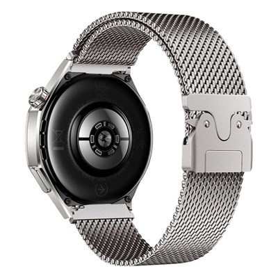 Huawei Watch Fit 3 22mm Zore KRD-25 Metal Hasır Kordon
