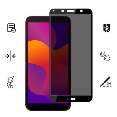 Huawei Y5P Zore New 5D Privacy Temperli Ekran Koruyucu