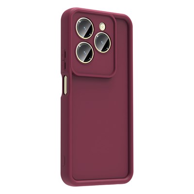 İnfinix Hot 40 Kılıf Kamera Korumalı Zore Ananas Kapak