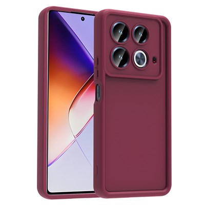 İnfinix Note 40 Pro Kılıf Kamera Korumalı Zore Ananas Kapak