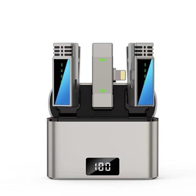 Jmary MW-15 Lightning Portlu Kablosuz Yaka Mikrofonu