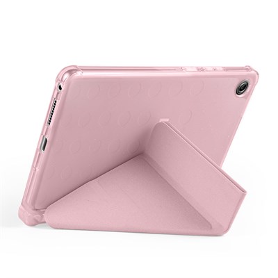 Lenovo Tab One 8.7 TB-305FU Kılıf Zore Tri Folding Kalem Bölmeli Standlı Kılıf