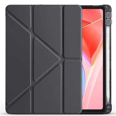 Lenovo Tab TB-311FU Kılıf Zore Tri Folding Kalem Bölmeli Standlı Kılıf
