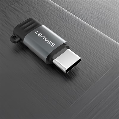 Lenyes AX111 Lightning to Type-C Çevirici OTG Adaptör