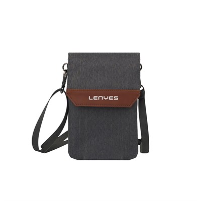 Lenyes LB546 Rambler Serisi Polyester Kumaş Su Geçirmez Mobil Aksesuar Çantası