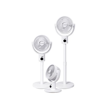 Lenyes LHF10 Dijital LED Göstergeli 5 Kademeli Uzaktan Kumandalı Uzayabilen Gövdeli 10 inç Fan