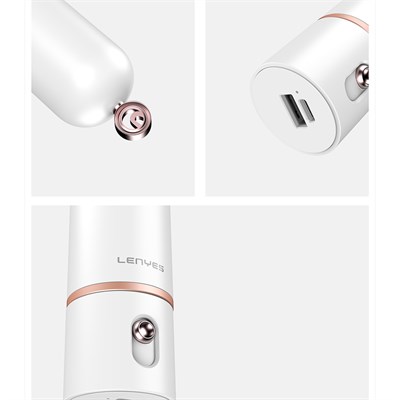 Lenyes LHF12 Powerbank Özellikli 3 Kademeli Portatif Soğutucu El Fanı