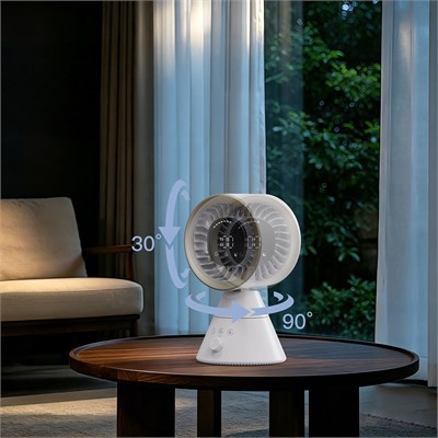 Lenyes LHF22 Dijital Led Göstergeli AI Hava Kontrollü Kule Tipi Soğutucu Masa Fanı