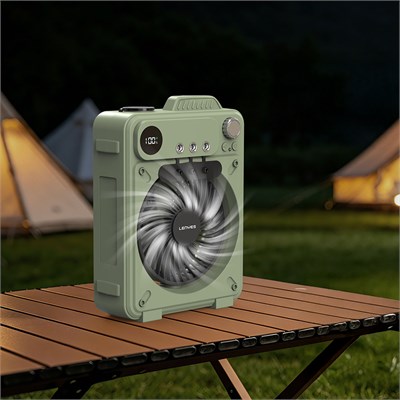 Lenyes LHF25 Dijital Led Göstergeli Su Hazneli Gece Lambalı Outdoor Soğutucu Fan