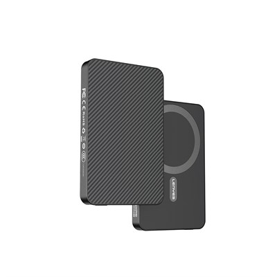 Lenyes P32 M-safe Şarj Özellikli Aramid Fiber Powerbank 15W 5000mAh