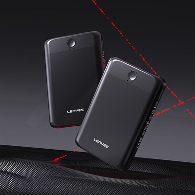 Lenyes PW1008D PD 20W LED Ekranlı Yapay Zeka Destekli Ultra İnce Wireless Powerbank 15W 10.000mAh