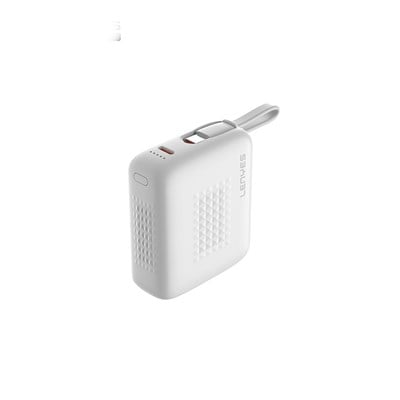 Lenyes PX169D PD 22.5W Hızlı Şarj Özellikli LED Göstergeli Type-C Kablolu Mini Taşınabilir Powerbank 10000mAh