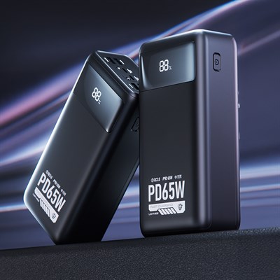 Lenyes PX591D Pro Hızlı Şarj Özellikli Dijital LED Göstergeli Taşınabilir Powerbank 65W 50000mAh