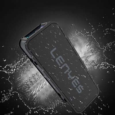 Lenyes S856 RGB Işıklı Mikrofonlu Bluetooth Speaker Hoparlör v5.0