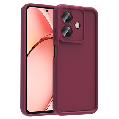 Oppo A3 Kılıf Kamera Korumalı Zore Ananas Kapak