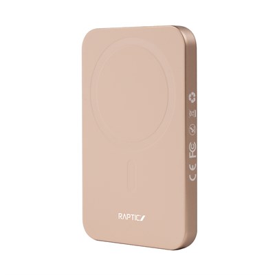 Raptic S4 Aramid-Skin M-safe Şarj Özellikli Ultra İnce Powerbank 15W 5000mAh