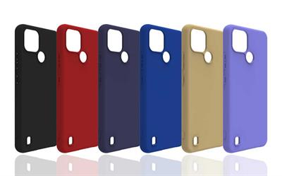 Realme C21 Kılıf Zore Biye Silikon