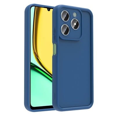 Realme C61 Kılıf Kamera Korumalı Zore Ananas Kapak