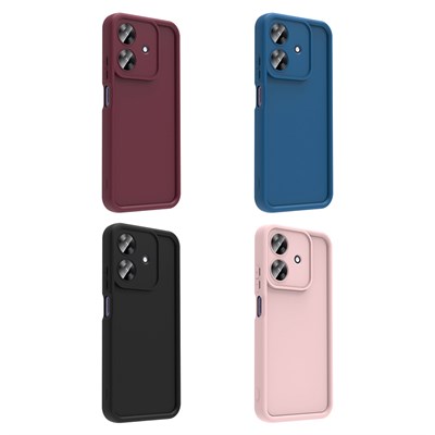 Realme Note 60 Kılıf Kamera Korumalı Zore Ananas Kapak