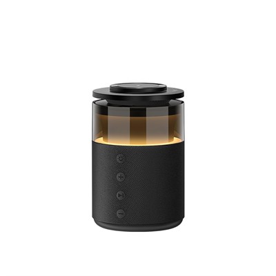 Recci RCW-51 Kablosuz Şarj Standı Ambiyans Işıklı Bluetooth Speaker Hoparlör Özellikli