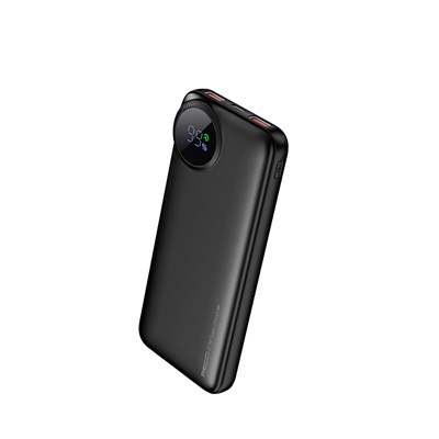 Recci RPB-P48 PD 20W Dijital LED Göstergeli Hızlı Şarj Özellikli Taşınabilir Powerbank 22.5W 10000mAh