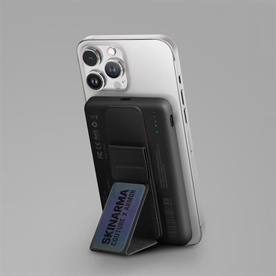 SkinArma Kira Kobai Taşınabilir Wireless Şarj ve PD Hızlı Şarj Özellikli Powerbank 15W 5000mAh