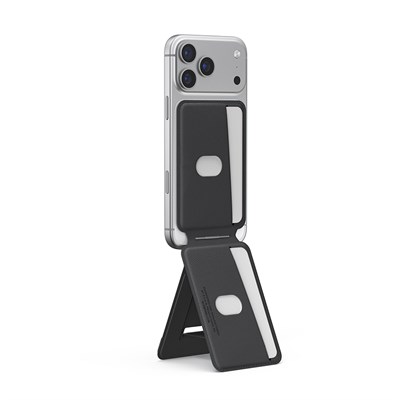 Skinarma Axis Serisi Foldable Stand Özellikli Deri Tasarımlı Kartlık