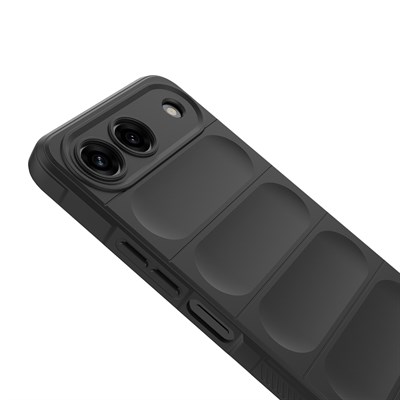 Tecno Spark 40 5G Kılıf Esnek TPU Oyuklu Arka Yüzey Tasarımlı Zore Etnik Silikon Kapak