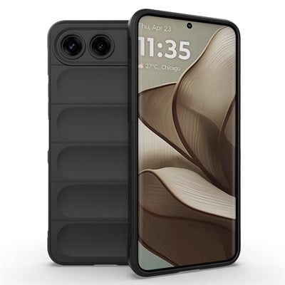 Tecno Spark 40 5G Kılıf Esnek TPU Oyuklu Arka Yüzey Tasarımlı Zore Etnik Silikon Kapak