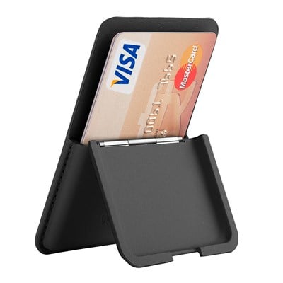Wiwu MW-001 Pop-Up Sade Tasarımlı 3 Hazneli PU Magnetik Standlı Kartlık