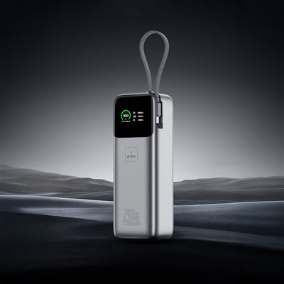 Wiwu PM-201 Power Mega Serisi Type-C Çıkışlı Taşınabilir Powerbank PD 240W 27000mAh