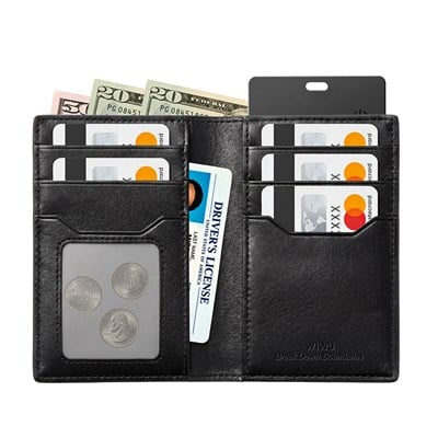 Wiwu Royal Wallet Android ve iOS Cihazlar için RFID Özellikli PU Deri Cüzdan