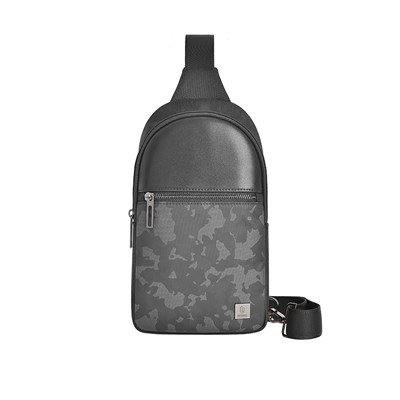 Wiwu Salem Serisi Crossbody Su Geçirmez Polyester Kumaş Omuz Askılı Çapraz Vücut Çantası
