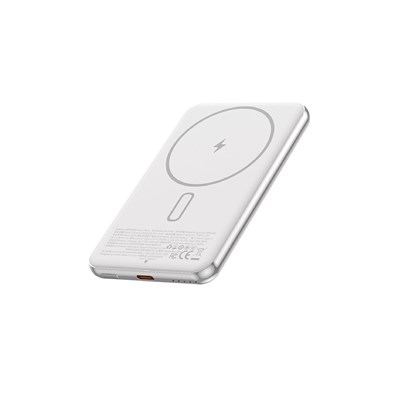 Wiwu Wi-P088 LED Işık Göstergeli PD 20W Kablosuz Powerbank 5000mAh 15W