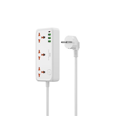 Wiwu Wi-S005 GaN Tech Power Strip Çoklu Priz 30W