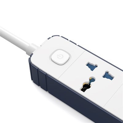 Wiwu Wi-S007 20W GaN Tech Power Strip 8 in 1 Çoklu Priz 2M